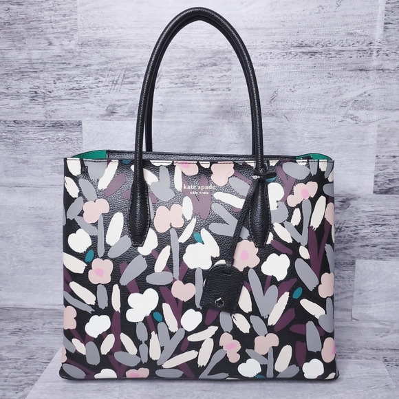 kate spade Handbags - NEW Kate Spade Eva Fete Floral Medium Satchel Bag